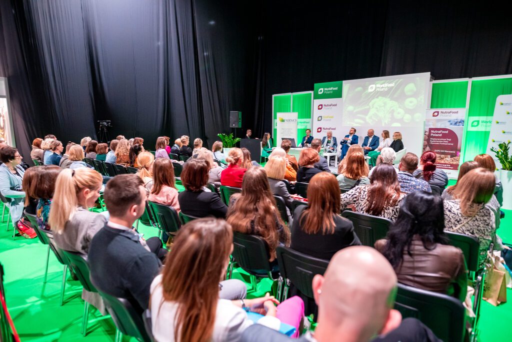 goście na konferencji podczas targów WorldFood Poland